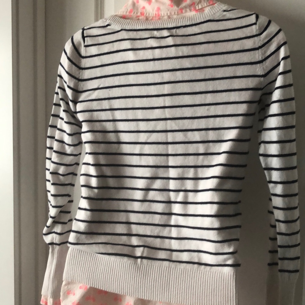 Garage striped Sailor sweater neon pink anchor - Picture 2 of 3